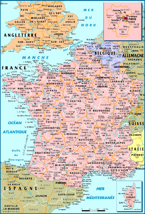 Carte de France